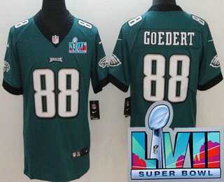 Men & Women & Youth Philadelphia Eagles #88 Dallas Goedert Limited Green Super Bowl LVII Vapor Jersey,We sell and wholesale Men & Women & Youth Philadelphia Eagles #88 Dallas Goedert Limited Green Super Bowl LVII Vapor Jersey on line form chian!